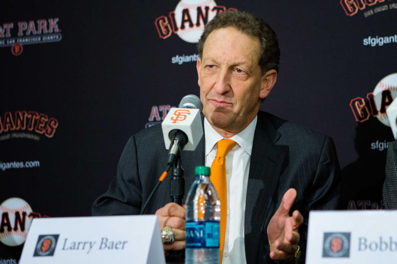 Larry Baer Larry Baer (Photo credit: John Hefti-USA TODAY Sports)