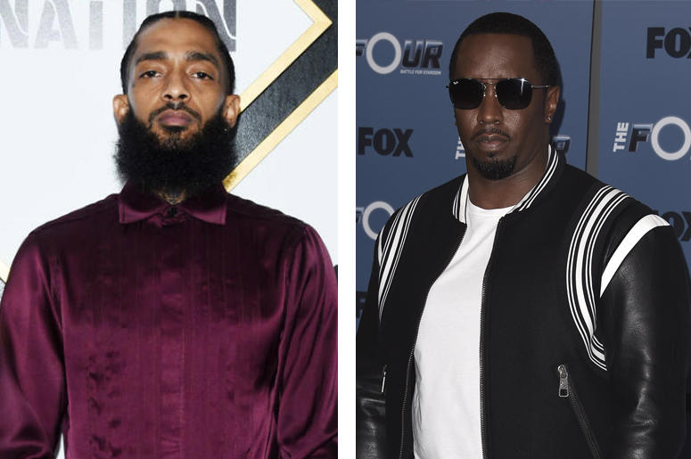 Nipsey Hussle and Diddy Nipsey Hussle and Diddy (Photo credit: Amanda Edwards/Getty Images/Fox/PictureGroup/Sipa USA)