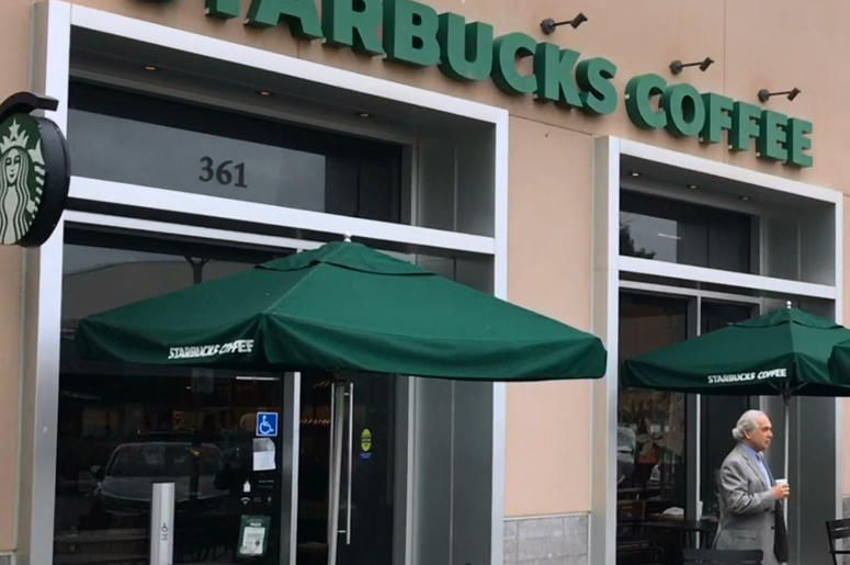 Palo Alto Starbucks Palo Alto Starbucks (Photo credit: Matt Bigler/KCBS Radio)