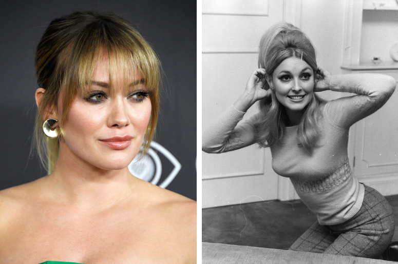 Hilary Duff and Sharon Tate Hilary Duff and Sharon Tate