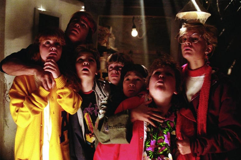 Cast of "The Goonies" Cast of "The Goonies" (Photo credit: Warner Bros)