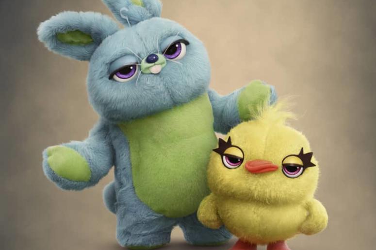 Ducky and Bunny of "Toy Story 4" Ducky and Bunny of "Toy Story 4" (Photo credit: Disney•Pixar)