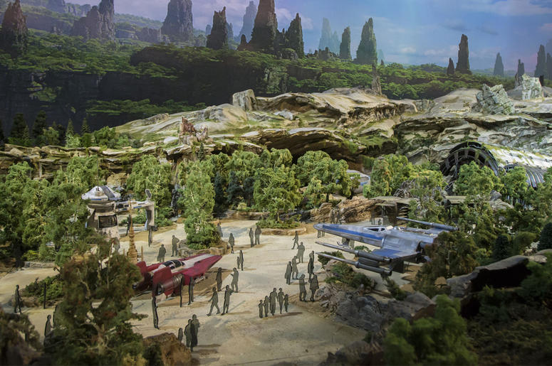 Star Wars: Galaxy's Edge A GALAXY OF STORIES AT D23 EXPO- Showcasing the creative process of bringing new Disney park experiences to life, Walt Disney Parks and Resorts invites guests to discover its pavilion, 'A Galaxy of Stories,' at D23 Expo. Guests will get an exclusive look