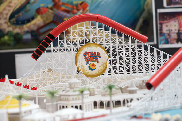WALT DISNEY IMAGINEERING WORKING MODEL OF PIXAR PIER WALT DISNEY IMAGINEERING WORKING MODEL OF PIXAR PIER