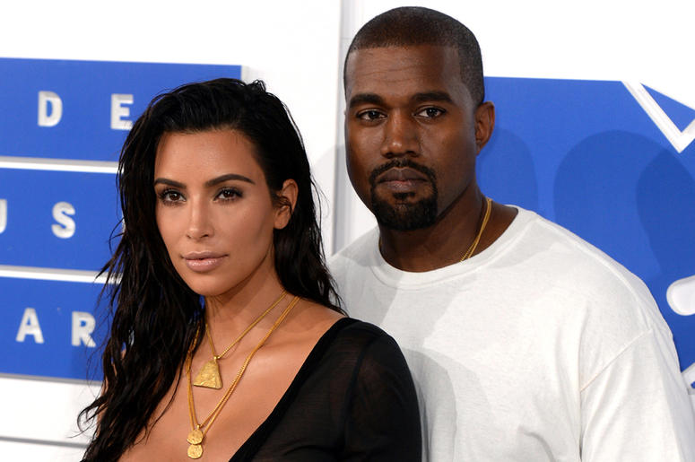 Kanye West and Kim Kardashian-West Kanye West and Kim Kardashian-West