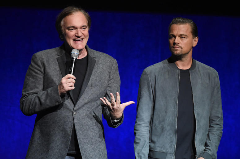 Director Quentin Tarantino and actor Leonardo DiCaprio Director Quentin Tarantino and actor Leonardo DiCaprio