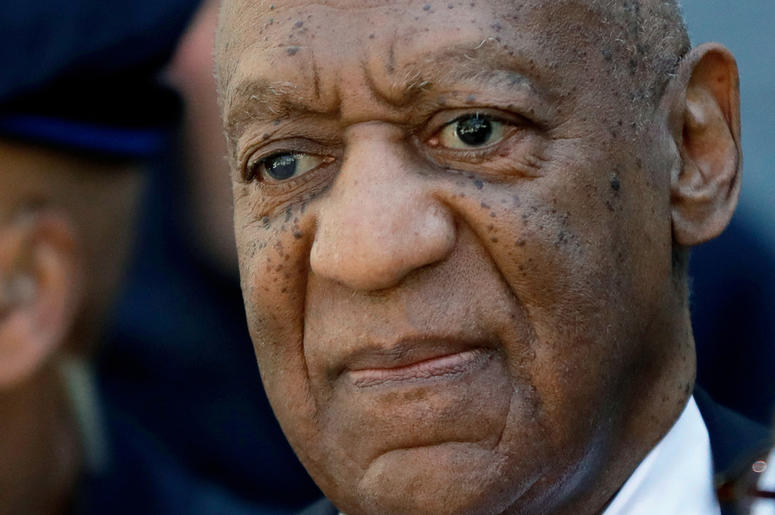 AP18247744498140 In this April 26, 2018, file photo, actor and comedian Bill Cosby leaves the courthouse after he was found guilty in his sexual assault retrial at the Montgomery County Courthouse in Norristown, Pa. Prosecutors in the sexual assault case against Cosby hav