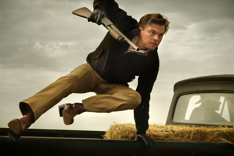 AP19122534842874 This image released by Sony Pictures shows Leonardo DiCaprio in Quentin Tarantino's "Once Upon a Time in Hollywood." (Andrew Cooper/Sony-Columbia Pictures via AP)