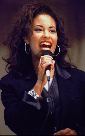 Selena Quintanilla Perez Tejano singer Selena Quintanilla Perez sings at the Cunningham Elementary School. George Gongora/Corpus Christi Caller via USA Today Network