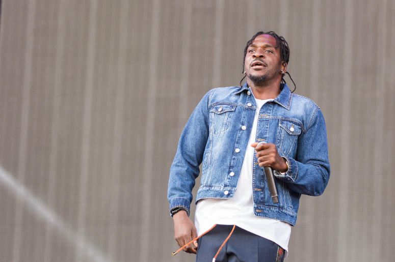 Pusha T (Terrence LeVarr Thornton) during the Budweiser Made In America Music Festival at Benjamin Franklin Parkway on September 3, 2017, in Philadelphia, Pennsylvania Pusha T (Terrence LeVarr Thornton) during the Budweiser Made In America Music Festival at Benjamin Franklin Parkway on September 3, 2017, in Philadelphia, Pennsylvania