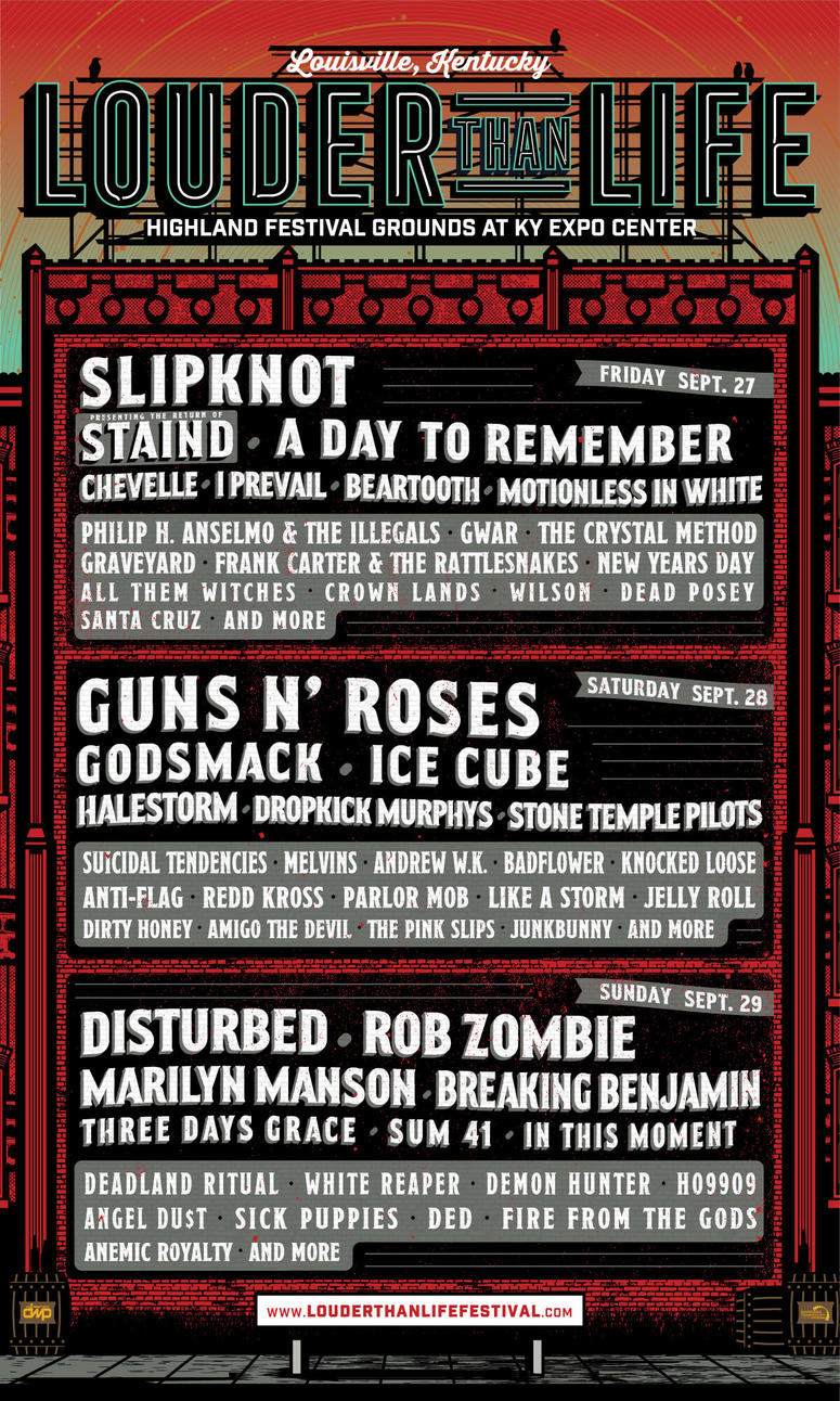 Louder Than Life Poster Louder Than Life Poster