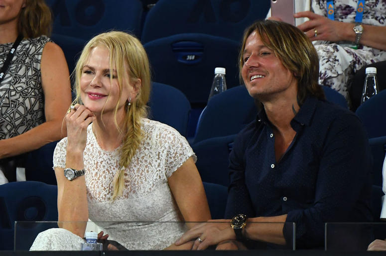 Nicole Kidman and Keith Urban attend the Women's Day Ceremony during day 11 of the 2019 Australian Open at Melbourne Park on January 24, 2019 in Melbourne, Australia Nicole Kidman and Keith Urban attend the Women's Day Ceremony during day 11 of the 2019 Australian Open at Melbourne Park on January 24, 2019 in Melbourne, Australia