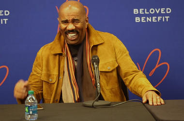 Steve Harvey at Beloved Benefit Steve Harvey at Beloved Benefit