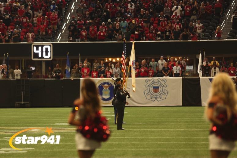 Atlanta Falcons Military Appreciation Day Atlanta Falcons Military Appreciation Day