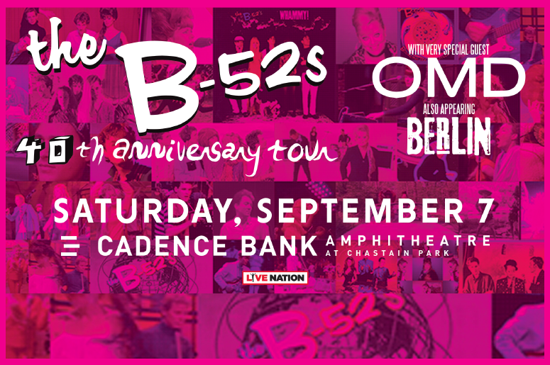 B-52's Cadence Bank Amphitheatre B-52's Cadence Bank Amphitheatre