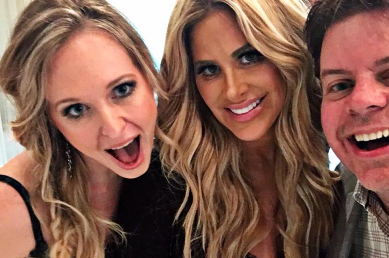 Jeff, Callie, and Kim Zolciak