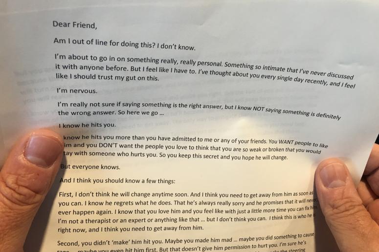 Jeff's Letter