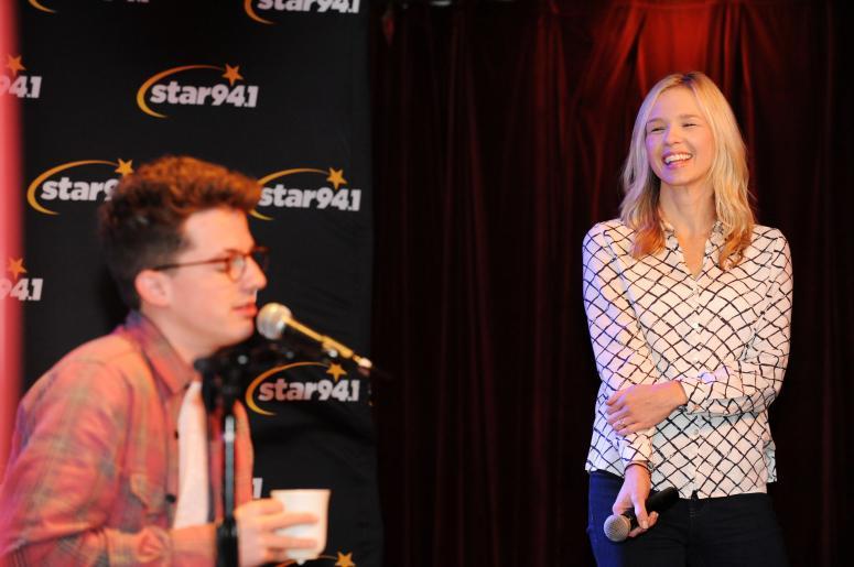Jenn and Charlie Puth