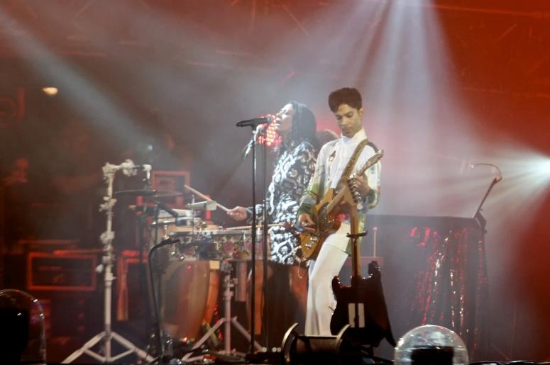 Prince Performing