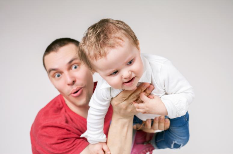 Dad and Baby