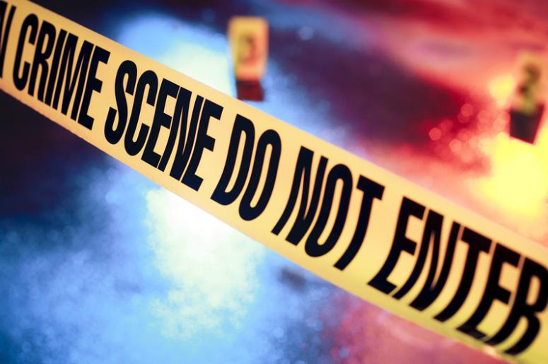 Photo of a generic crime scene. Photo of a generic crime scene.