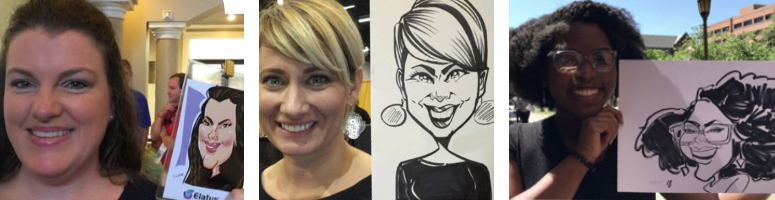 Little Black Dress Caricatures Little Black Dress Caricatures