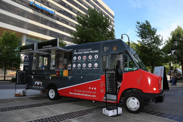 Mercedes-Benz Stadium Food Truck