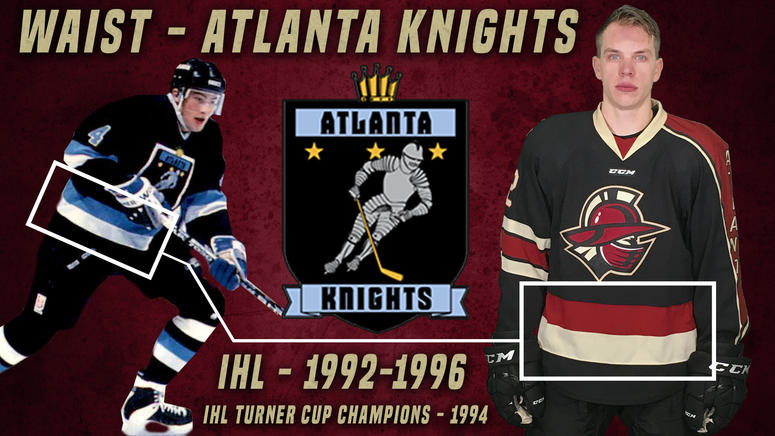 The Atlanta Gladiators pay tribute to the IHL Knights Gladiators honor Atlanta Knights