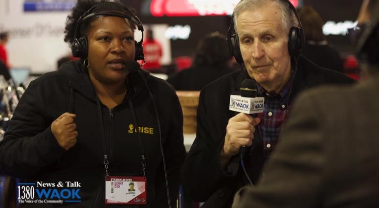 Rashad Richey at Super Bowl LIII Rashad Richey at Super Bowl LIII