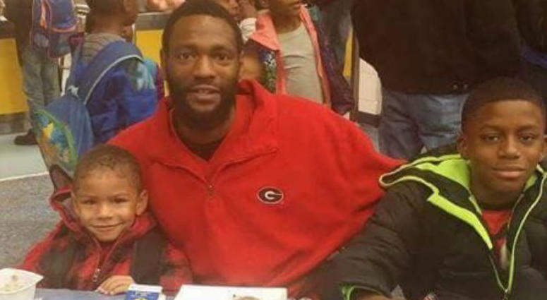 Autopsy indicates that 32 year old Antonio May (shown with 2 of his 3 sons) died of "excessive force" inside the Fulton County jail on September 11, 2018 Autopsy indicates that 32 year old Antonio May (shown with 2 of his 3 sons) died of "excessive force" inside the Fulton County jail on September 11, 2018
