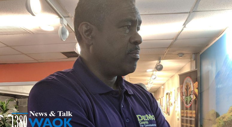 DeMont Davis Clayton County Commission Dist 4 WAOK’s Network Mixer at Cafe Ulu