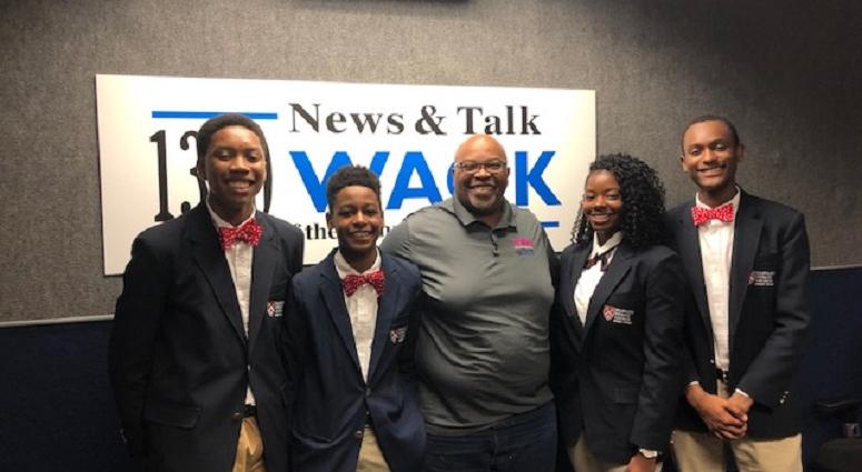 DB with Keith, Keanan, Laney & DJ members of the Harvard Diversity Project Debate Team 7/17/19 Derrick Boazman with members of the Harvard Diversity Project Debate Team