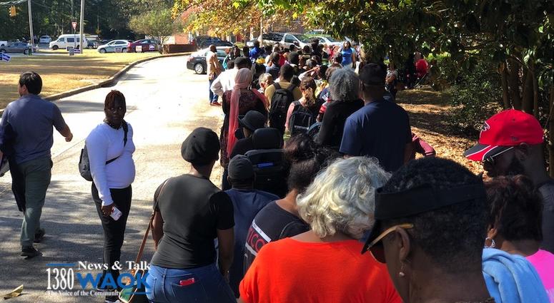 Line For Tickets To See President Obama Line For Tickets To See President Obama