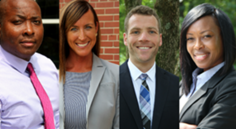 New APS principals (l-r) Harris, Stimpson, Bland, and Weems.