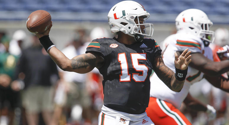 Jarren Williams named Canes starting QB
