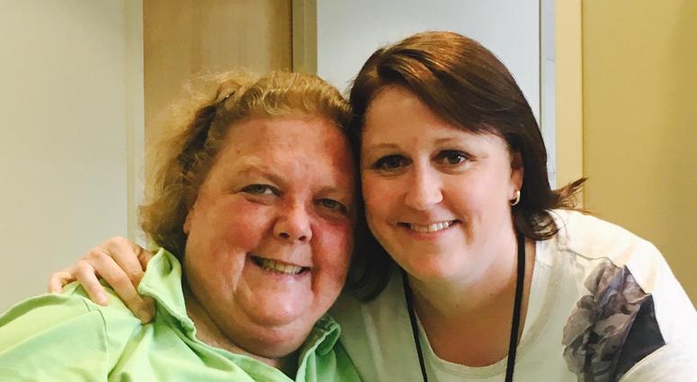 Lisa Selby and Rachel Faustner
