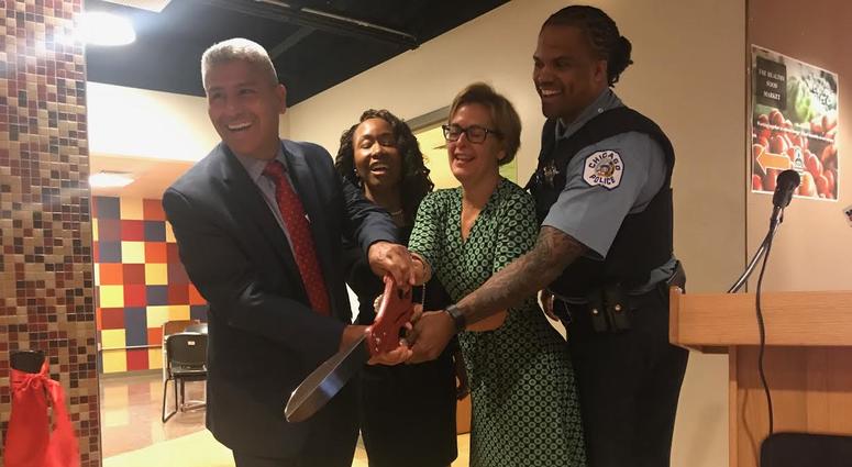 Permanent Food Pantry Opens At Harold Washington College