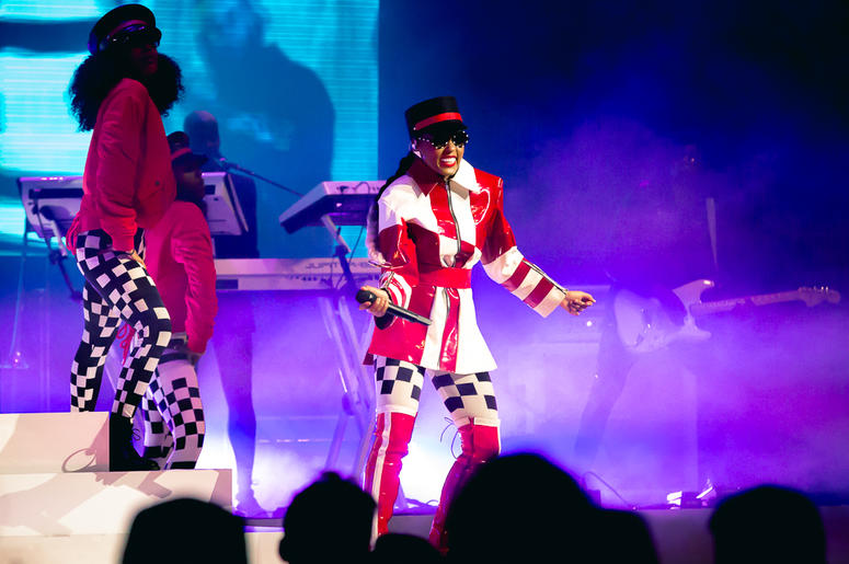 Janelle Monae performed at the Chicago Theatre on July 5, 2018