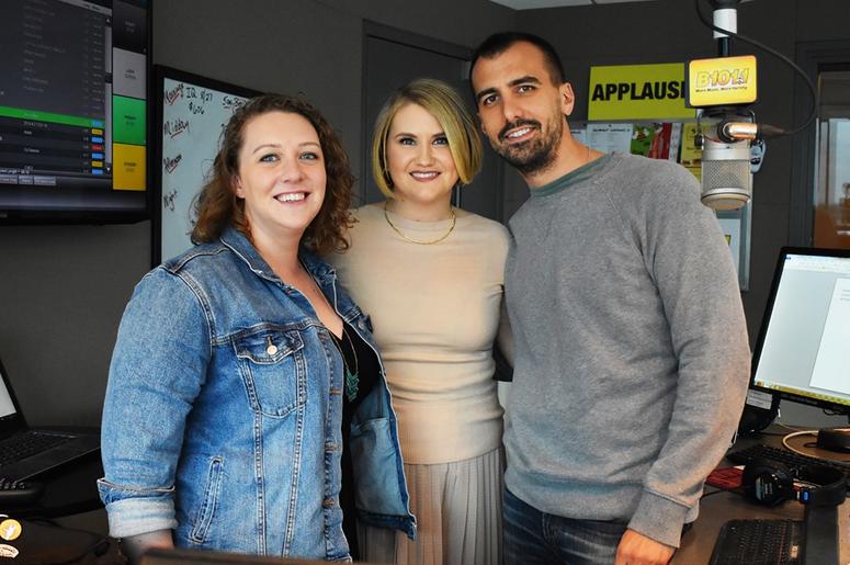 Andrea Duffy with Jillian Bell and Paul Downs Colaizzo of Brittany Runs a Marathon Andrea Duffy with Jillian Bell and Paul Downs Colaizzo of Brittany Runs a Marathon
