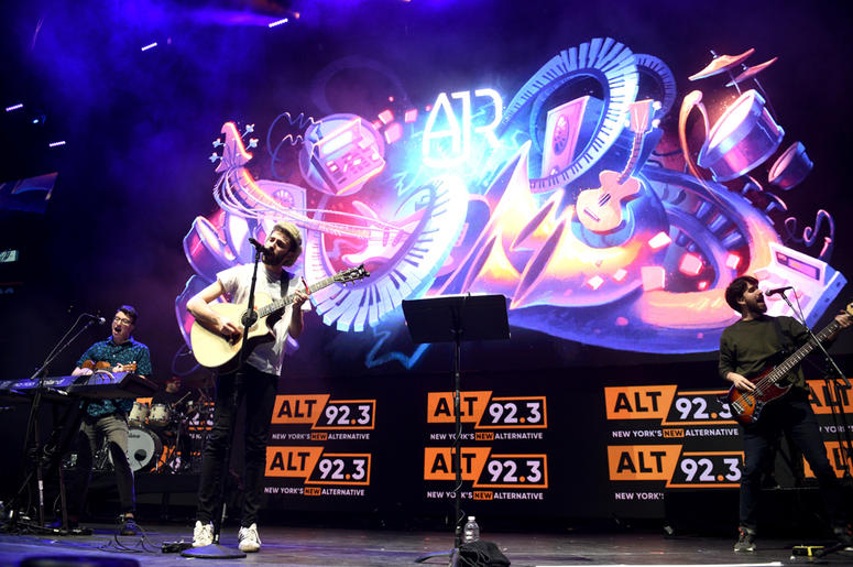 AJR perform at Not So Silent Night