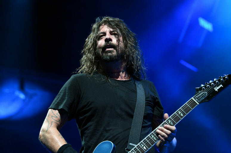 Dave Grohl of the Foo Fighters performs at Coral Sky Amphitheater. Dave Grohl of the Foo Fighters performs at Coral Sky Amphitheater.