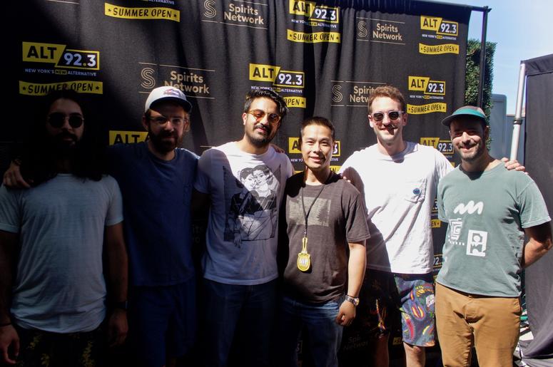 Young The Giant Meet Fans at ALT 92.3 Summer Open Set 2