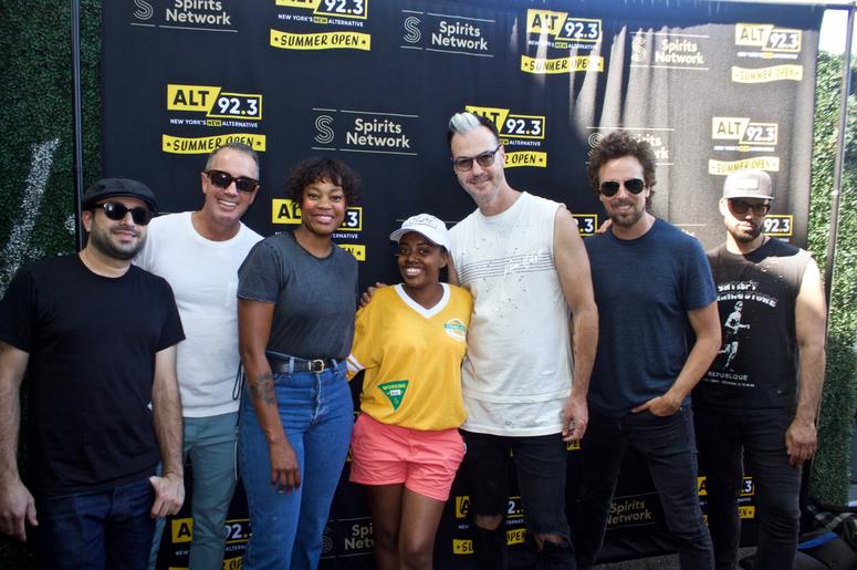 Fitz and the Tantrums Meet Fans at ALT 92.3 Summer Open Set 1