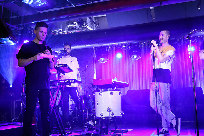 Bastille Perform at Chelsea Music Hall for RADIO.COM's 'Doom Days' Album Release Party