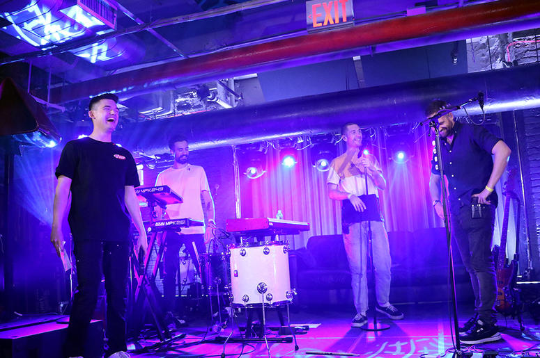 Bastille Perform at Chelsea Music Hall for RADIO.COM's 'Doom Days' Album Release Party