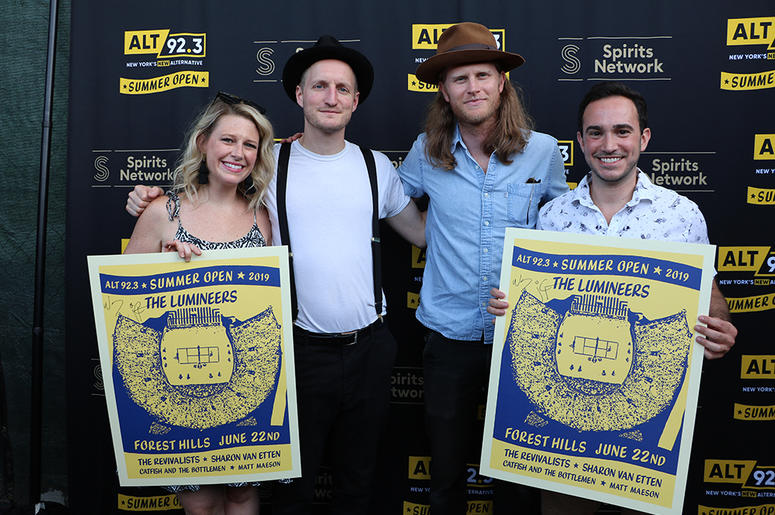 The Lumineers Meet Fans at ALT 92.3 Summer Open Set 1