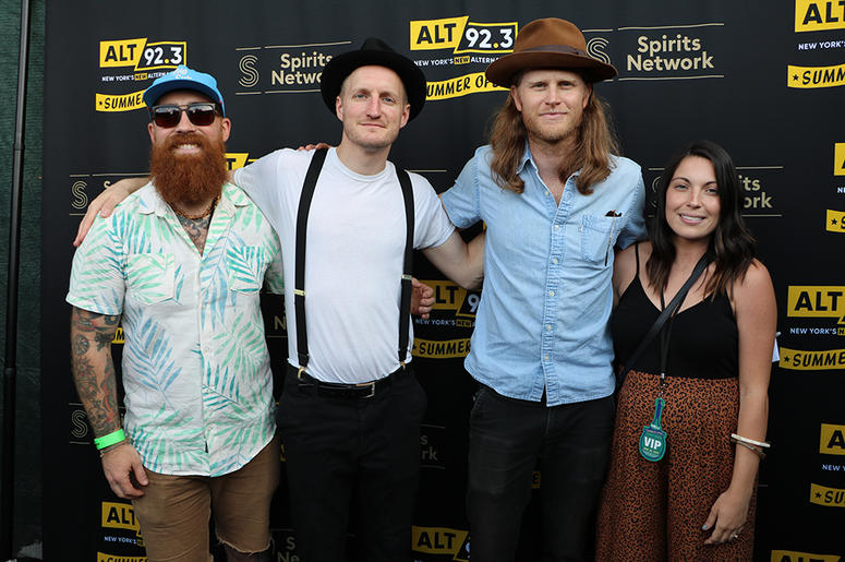 The Lumineers Meet Fans at ALT 92.3 Summer Open Set 1