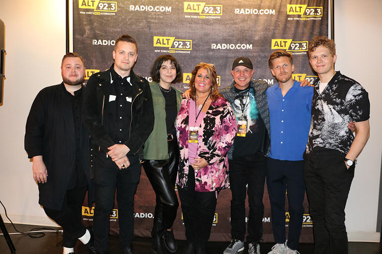 Of Monsters and Men meet fans at ALT 92.3's Pop Up Session on May 14th, 2019 at the RADIO.COM Theatre in NYC