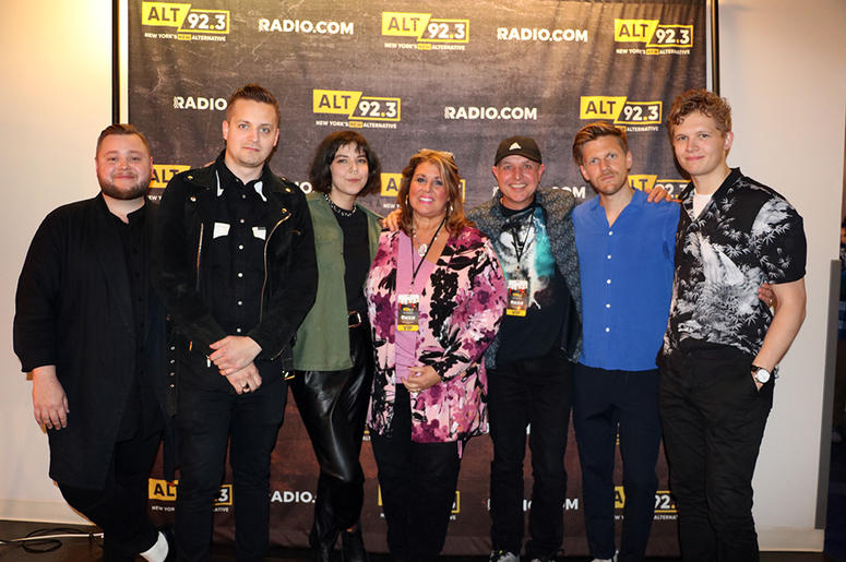 Of Monsters and Men meet fans at ALT 92.3's Pop Up Session on May 14th, 2019 at the RADIO.COM Theatre in NYC