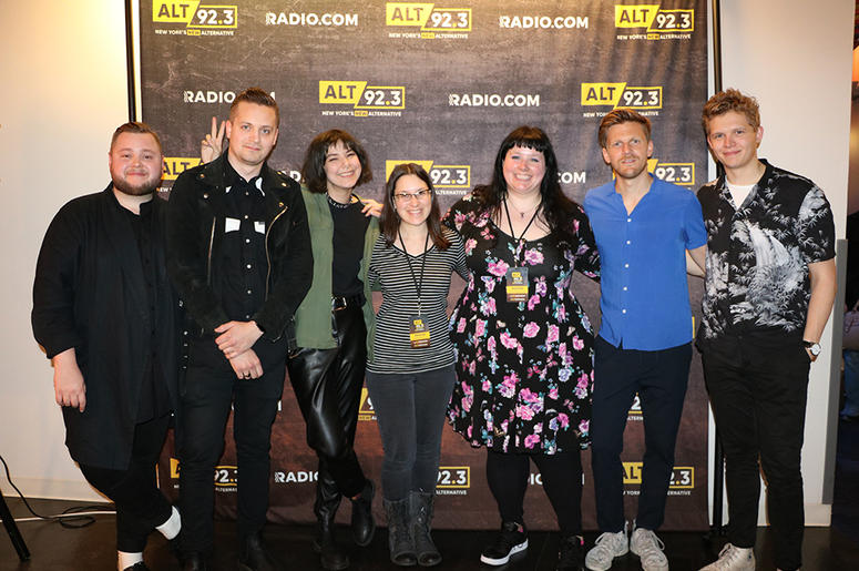 Of Monsters and Men meet fans at ALT 92.3's Pop Up Session on May 14th, 2019 at the RADIO.COM Theatre in NYC